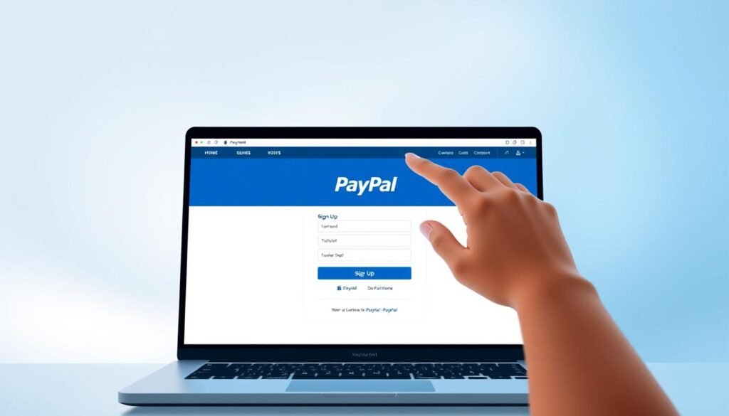 criar conta paypal grátis