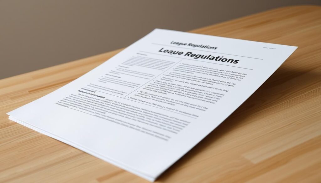 League Regulations League Regulations