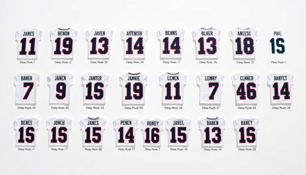 NFL jersey numbers