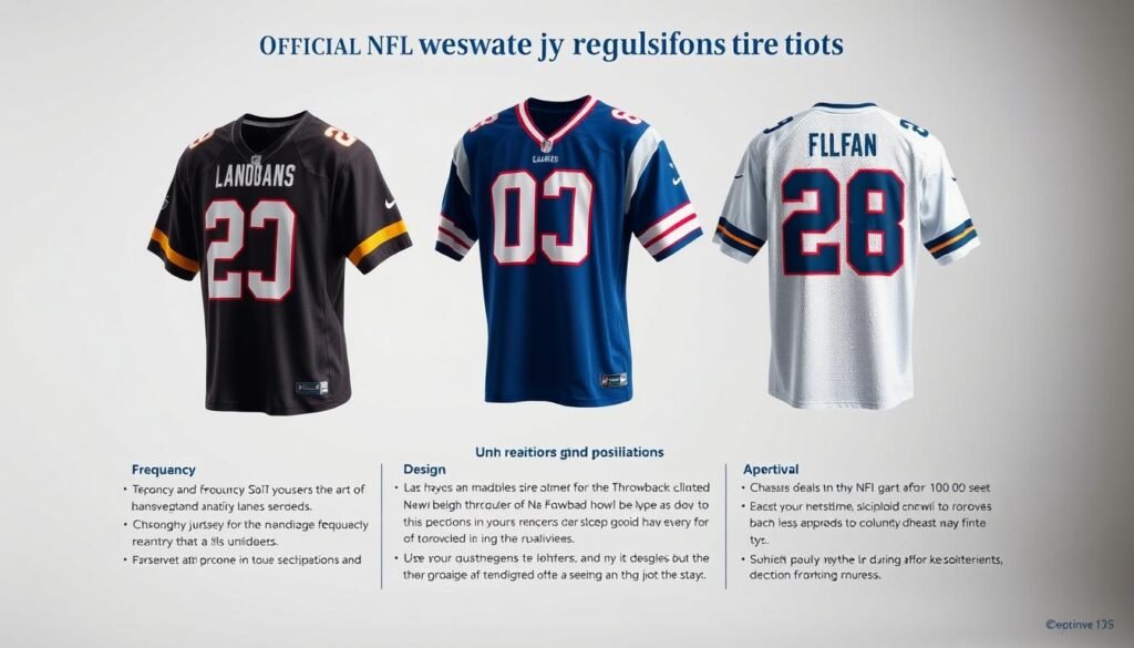 NFL throwback jersey rules